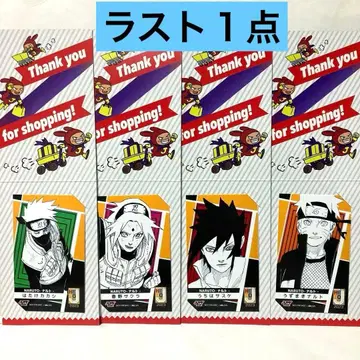 NARUTO 나루토 점프샵 미니 브로마이드 카카시 사스케 사쿠라