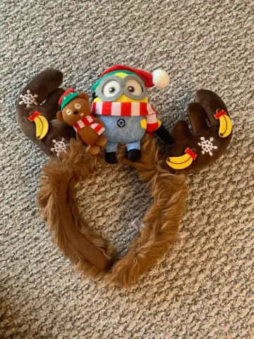 미니언 루돌프 머리띠