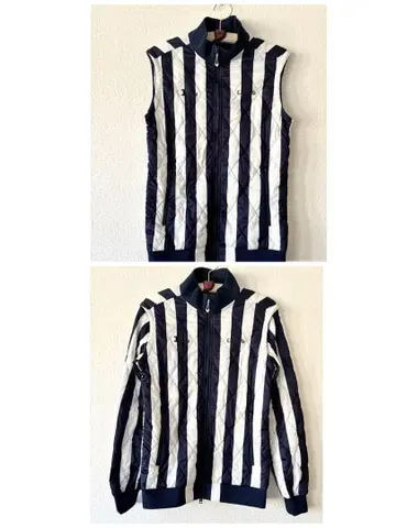 캘러웨이 윈드 브레이커 충전솜 블루종 여성용 L 2WAY