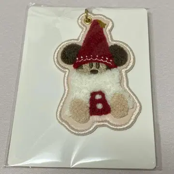 디즈니 리조트 크리스마스 릴린린 키체인 빨간색