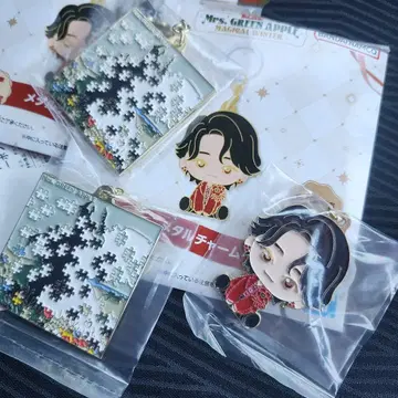 Mrs. GREEN APPLE 메탈 참 3개 세트