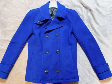 밴퀴시 피 코트 더블 버튼