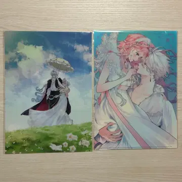 꽃 숨긴 너의 메테올 팝업 클리어 파일 2종 꽃 메테 a