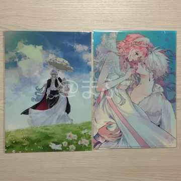 꽃 숨긴 너의 메테올 팝업 클리어 파일 2종 꽃 메테 a