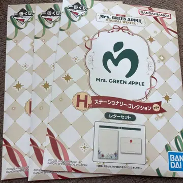 Mrs. GREEN APPLE 레터 세트 3세트