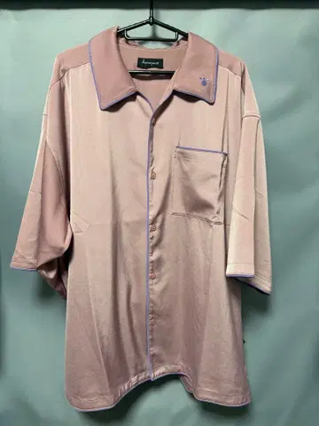 HARAPECO eve 새틴 셔츠 - 핑크