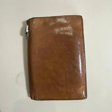 BACKLASH 이단 접이식 지갑 브라운