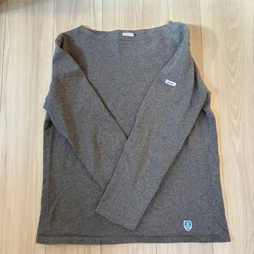 ORCIVAL 그레이 긴팔 티셔츠 사이즈 4