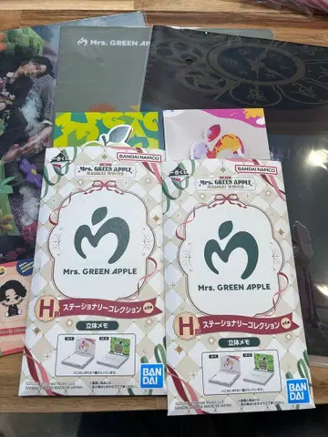 [ 24시간 이내 발송 ] 미세스 제일복권 H상 파일 스티커 입체 메모