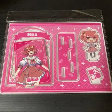 컬러풀 피치 노아 2025 신 비쥬 트레이딩 카드 스탠드