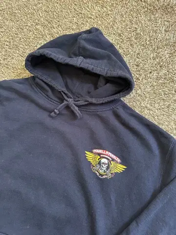 POWELL PERALTA 리퍼 엿보기 bones 후드티 L 사이즈