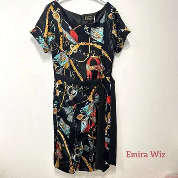에밀리아 위즈 리본 포함 원피스 Emira Wiz 블랙 S