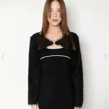 melt the lady minimal knit cardigan