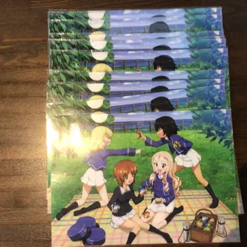 TN-96) MOWx 걸즈&팬츠 12장 세트 클리어 파일