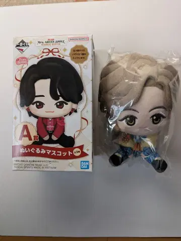 Mrs. GREEN APPLE 봉제 인형 마스코트 A상