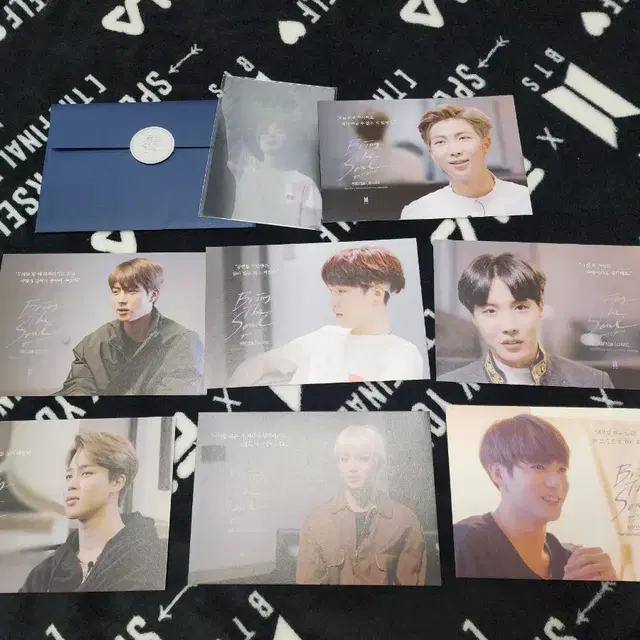 방탄 BTS 브링더소울 BRING THE SOUL 엽서 렌티큘러 슈가윤기