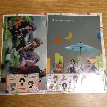 Mrs. GREEN APPLE 제일복권 H상 클리어 파일 2세트