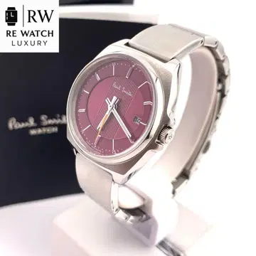 7-4325 폴 스미스 쿼츠 1016 손목시계 퍼플