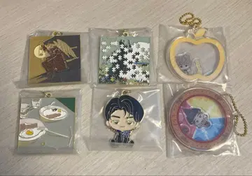 미세스 그린 애플 제일복권 메탈 참 4개, 아크릴 참 2개