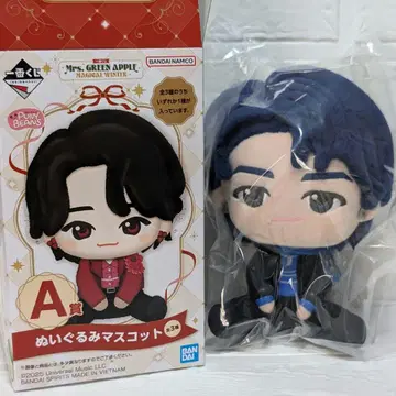 Mrs. GREEN APPLE 봉제 인형 마스코트 A상 와카이 히로토