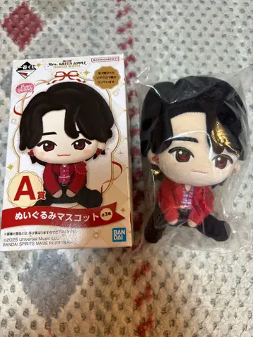 MrsGREEN APPLE 봉제 인형 마스코트 A상 믁쿤