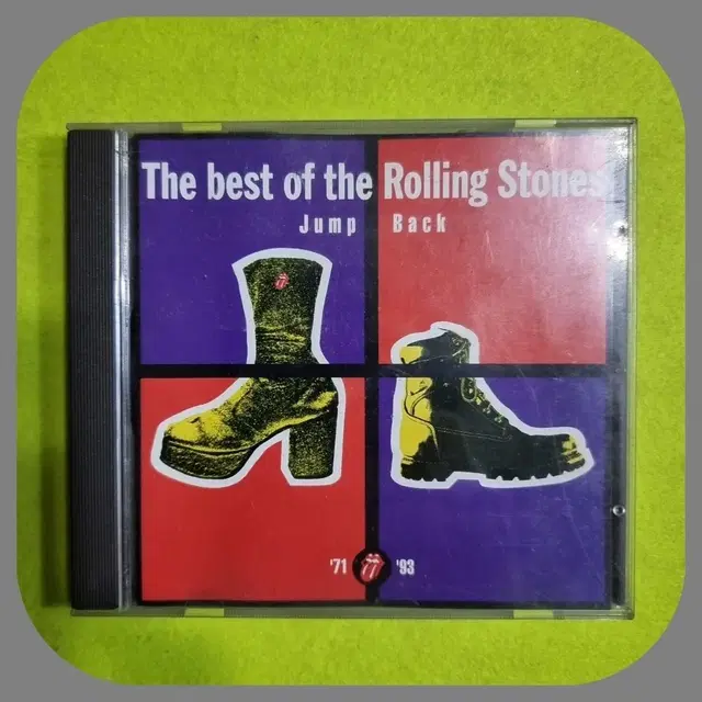 롤링 스톤즈 Jump Back 베스트 앨범 CD 미국초판
