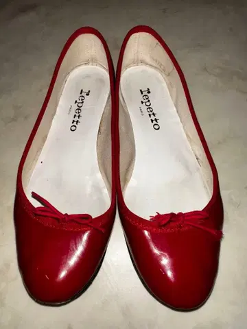 Repetto 발레 슈즈 36.5 레드