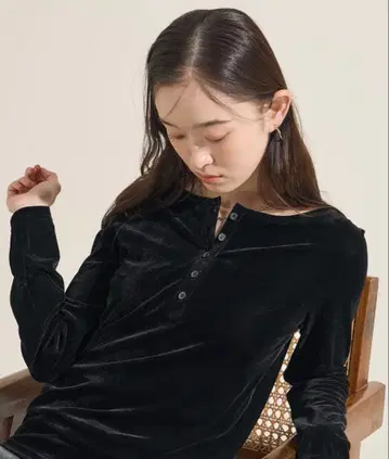 프릭스스토어 벨로아 저리 헨리넥 상의