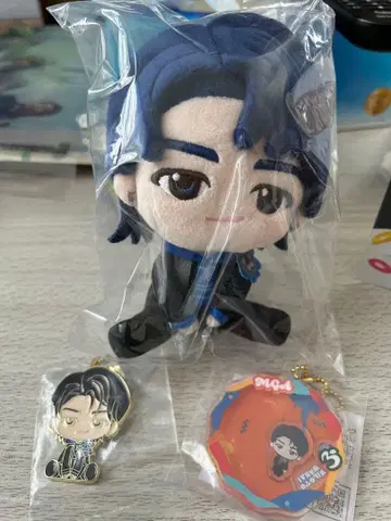 히로파 세트 봉제 인형과 키링 세트