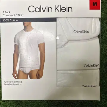 칼바 클라인 크루넥 T셔츠 3장 세트