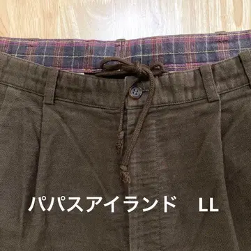 PAPAS ISLAND D0444FP 코튼 다크 브라운 LL