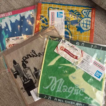 제일복권 Mrs. GREEN APPLE G상 자카드 타월 4장