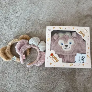 디즈니씨 더피 셰리메이 머리띠 인형옷 3세트