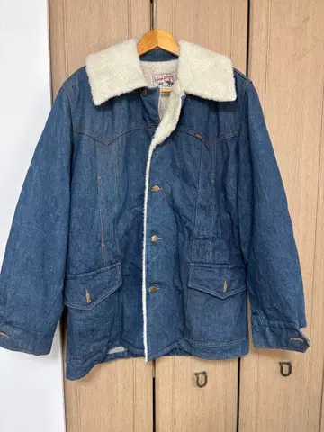 리 스톰 라이더 데님 보아 자켓