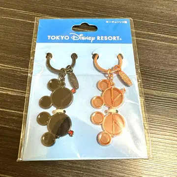 디즈니 리조트 미키 미니 키체인 2개입