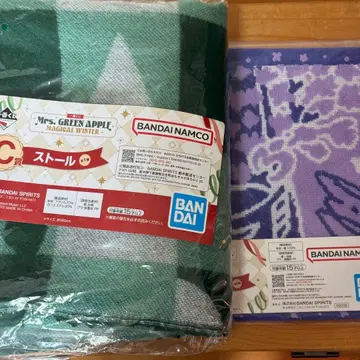 Mrs. GREEN APPLE 제일복권 C상 스톨 G상 타월