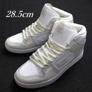 새상품 DC SHOES 마테카 4 하이컷 스니커즈 화이트 28.5cm
