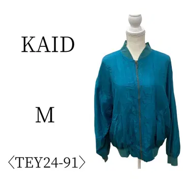 KAID 카이드 블루 긴팔 점퍼/블루종 M