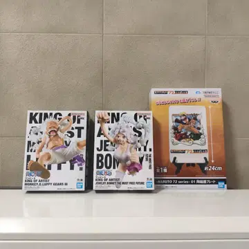 원피스 피규어 니카 루피, 주얼리 보니, 나루토 도자기 세트