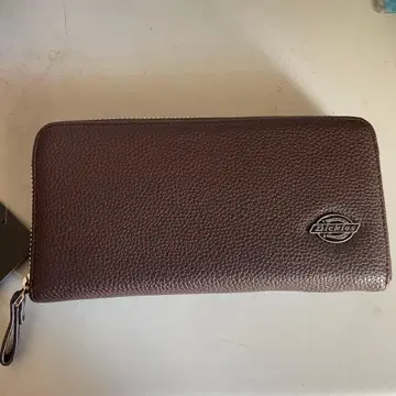 Dickies 다크 브라운 장지갑