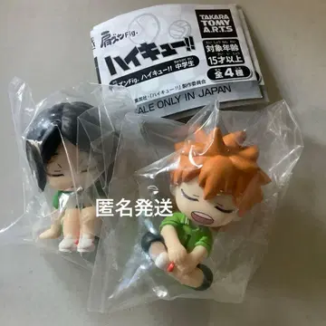 하이큐 코즈메 켄마 히나타 쇼요 어깨 쿵 가챠가챠 중학생