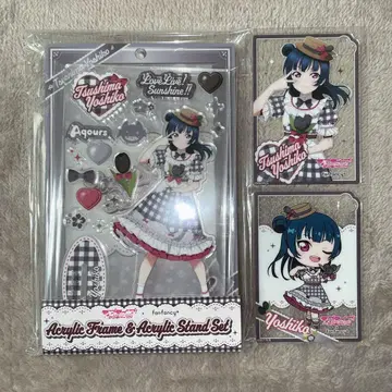 Aqours 러브 라이브 선샤인 츠시마 요시코 아크릴 스탠드 클리어 카드