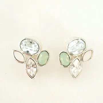 스와로브스키 크리스탈 비쥬 귀찌