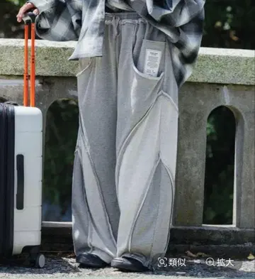 니코앤드 락키리 스웨트 팬츠 그레이 be with M