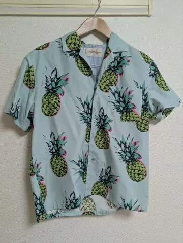 MILKBOY 파인애플 패턴 반팔 셔츠