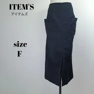 [ a2155 ] 어반 리서치 아이템즈 스트레치 타이트 스커트 F 블랙