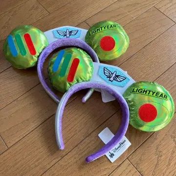 상하이 디즈니 버즈 라이트이어 머리띠 2점 새상품+중고 토이 스토리
