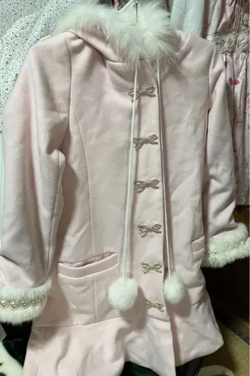 swankiss 코트 핑크