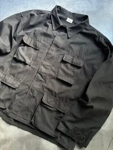 90s 레어 사이즈 블랙 BUD 자켓 XXXL 빈티지 퍼티그