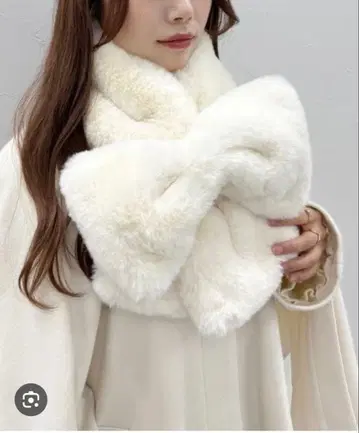 Heather 리본 티펫 화이트